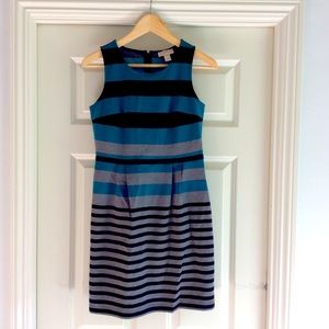 Loft color block dress